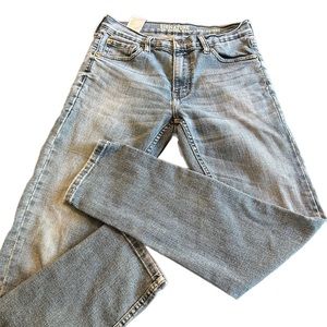 Levi blue jeans S26 skinny. 30X30